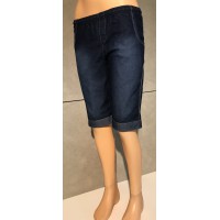 Spodnie 3/4 jeans mankiet